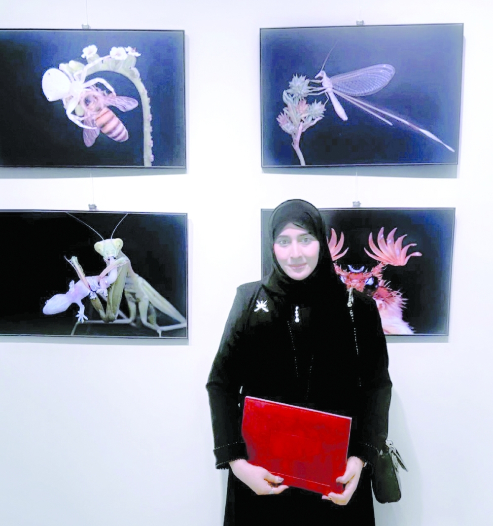 Omani photographer Ghaniya al Majrafi unveils a miniature universe teeming with astonishing forms, vibrant colours and intricate behaviours. - ONA