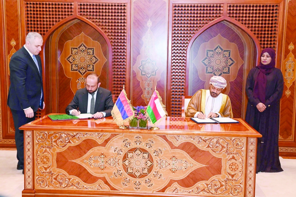 The two ministers signed a memorandum of understanding regarding political consultations, consolidating the approach of institutional cooperation. - ONA