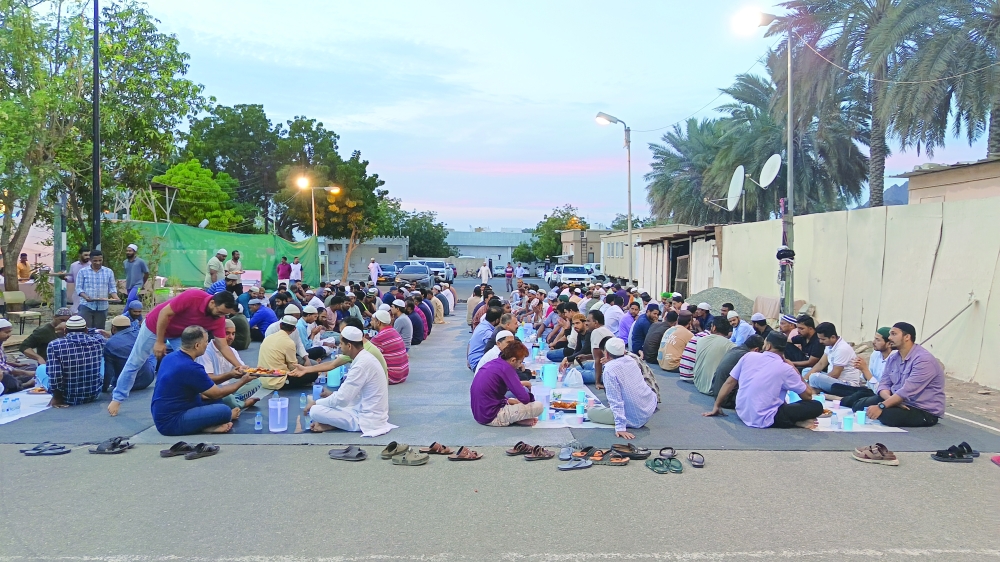 
The interesting part is that many of the Iftar attendees are outsiders who work and reside nearby. 