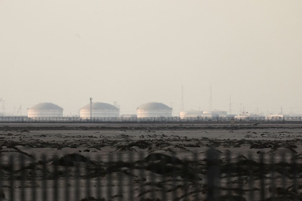 QatarEnergy's liquefied natural gas (LNG) production facilities, amid the U.S.-Israeli conflict with Iran, in Ras Laffan Industrial City, Qatar March 2, 2026. REUTERS/Stringer/File Photo