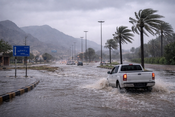 Unstable weather to bring heavy rains, strong winds across Oman
