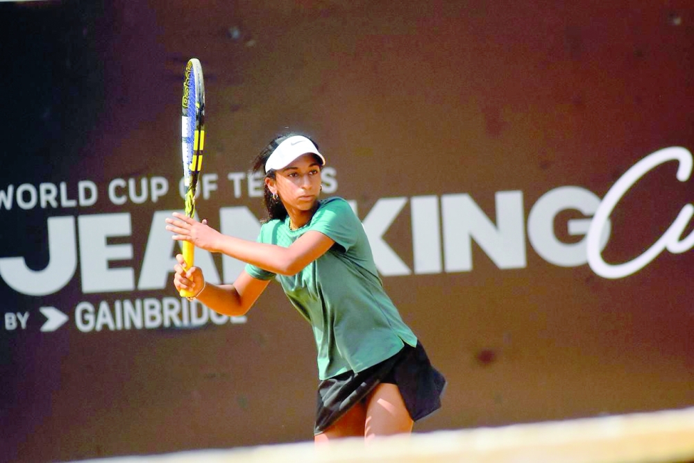 Oman’s Talia al Busaidy faced Jo Wi Rwa of Brunei and claimed victory without much difficulty, winning 6-2, 6-3.