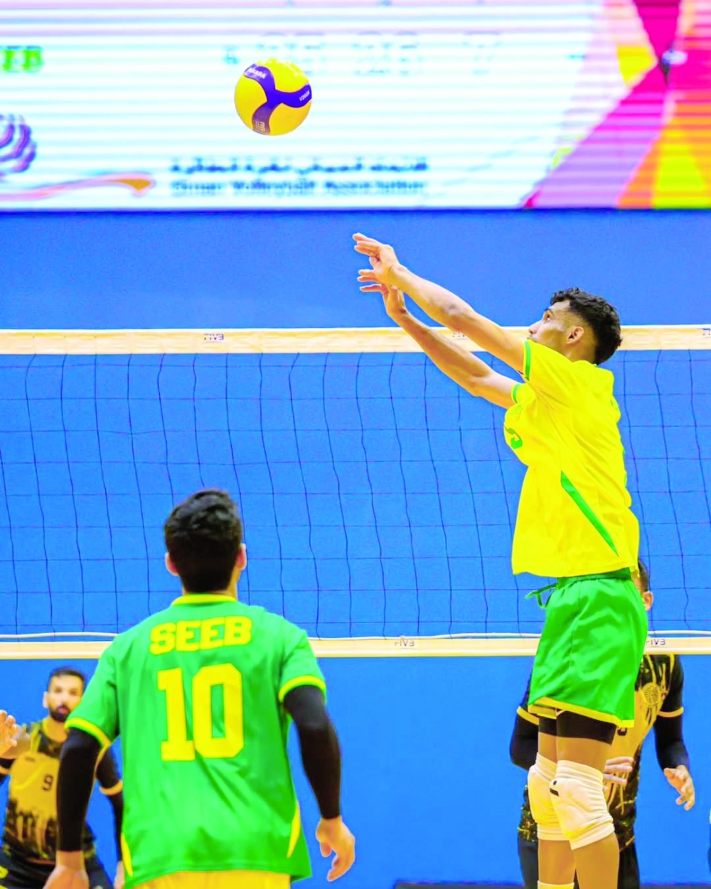 Adam al Jalboubi has been among the standout names in Omani volleyball in recent seasons.