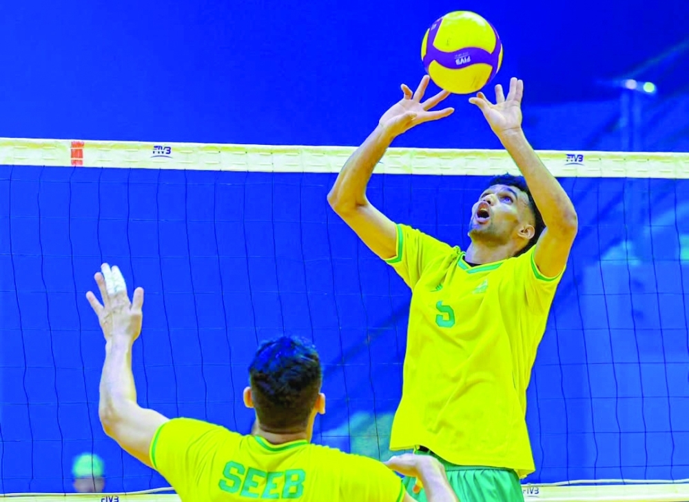 Adam al Jalboubi has been among the standout names in Omani volleyball in recent seasons.