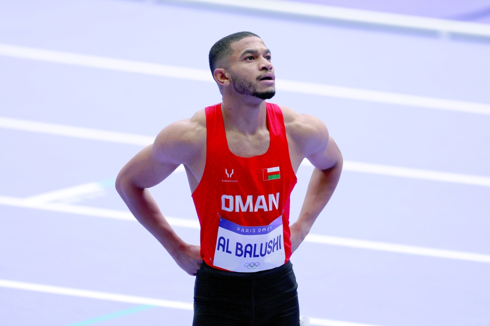 Ali al Balushi finished second in Round 1 of Heats 5 with a timing of 6.62 seconds.