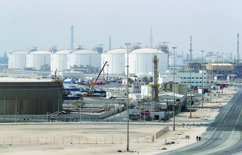 The Ras Laffan Industrial City near Doha. — Reuters file picture