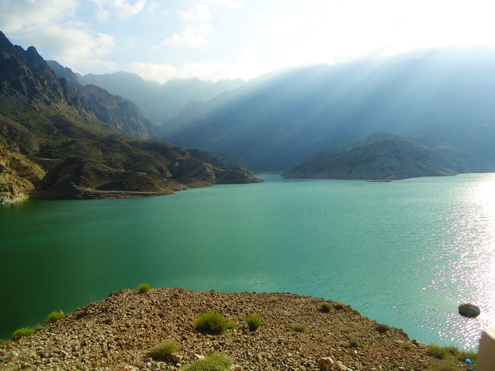 The amount of water reached 5.7 million cubic metres in Wadi Dayqah Dam in Muscat.