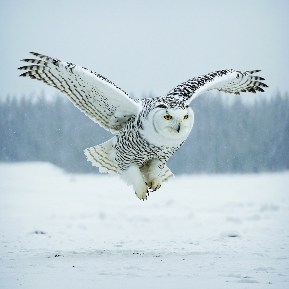 The snowy owl