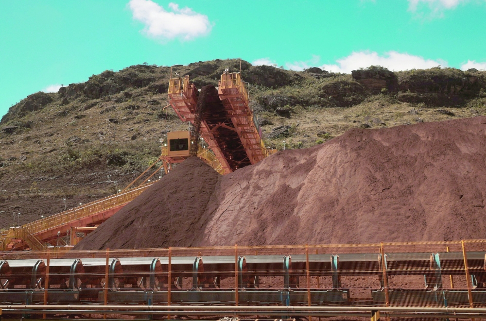 A section of the Capanema iron ore mine in Ouro Preto Minas Gerais state, Brazil. — Reuters