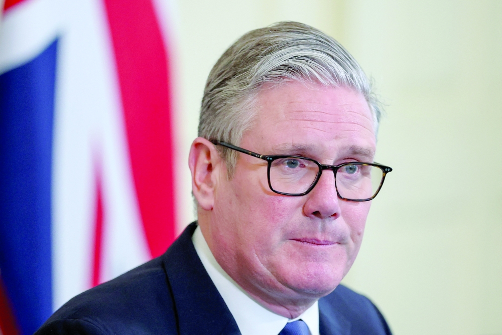 Britain's PM Keir Starmer