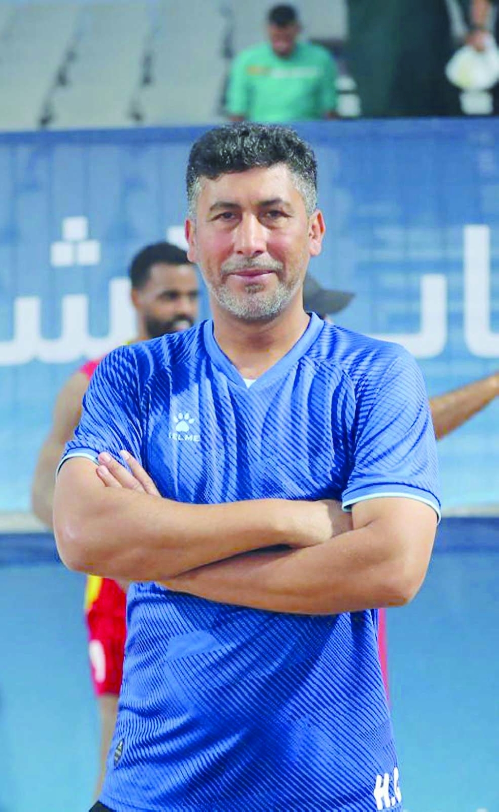 Head coach Hamoud bin Salem al Hassani