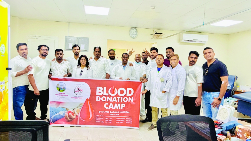 The campaign followed an appeal by Dept, Blood Banks and Central Blood Bank.