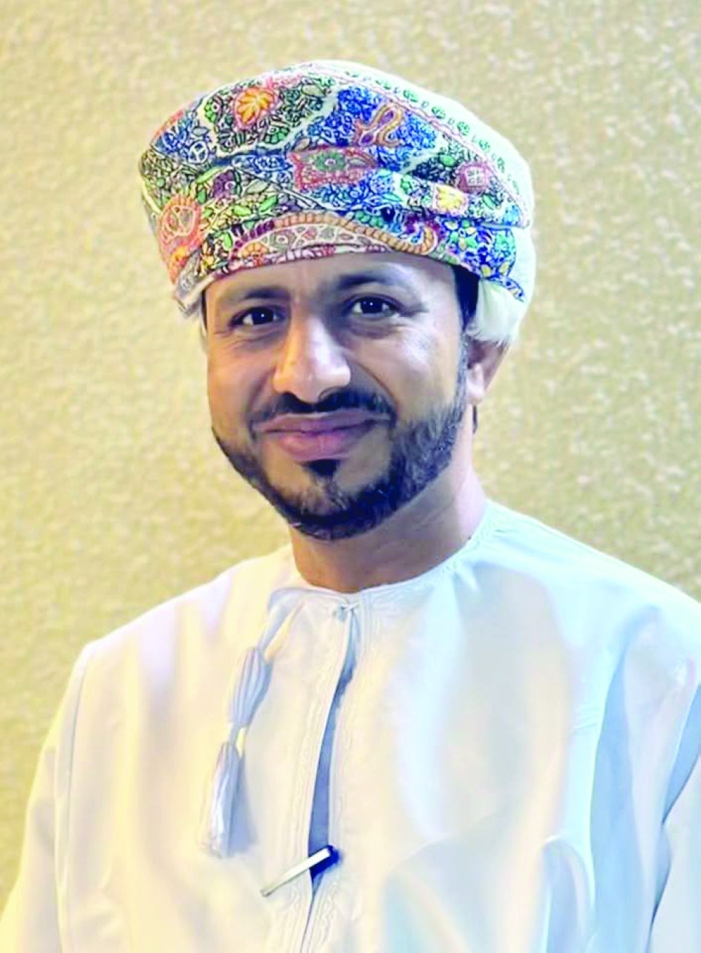 Poet Younis bin Marhoon al Busaidy