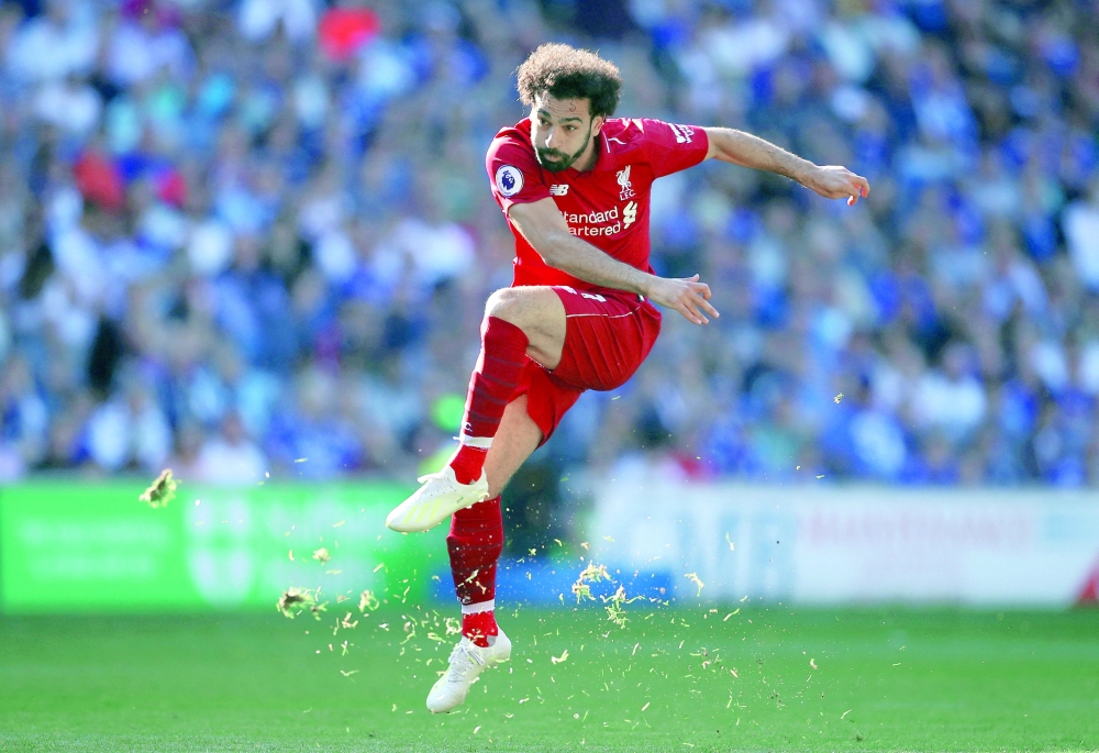 Liverpool's Mohamed Salah