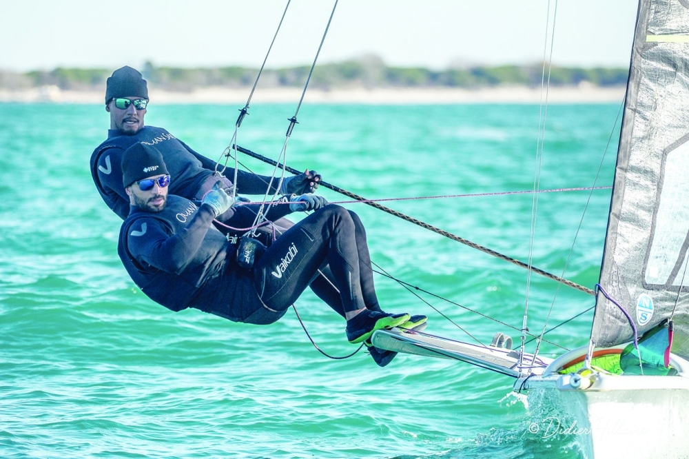 Ahmed and Waleed competing in Vilamoura Championship.