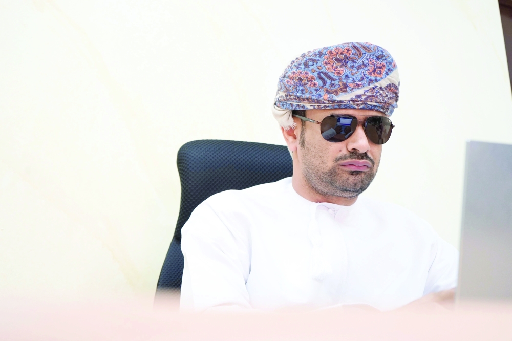 Ali al Omari, a programmer, has created an online library tailored for the blind