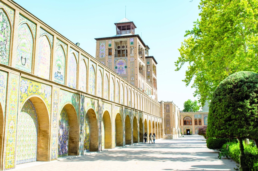 The Golestan Palace in Tehran