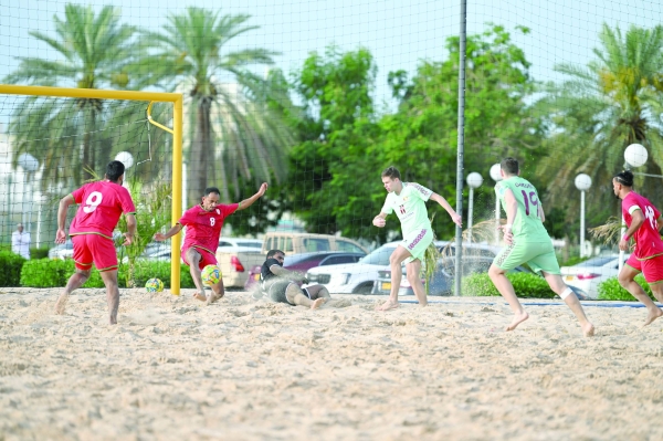 Belarus edge Oman in beach soccer friendly