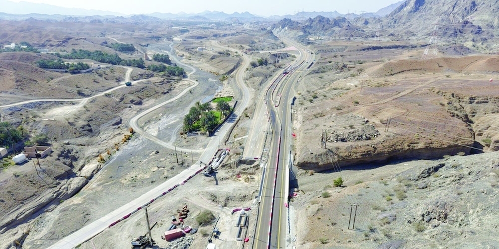 The construction is due to the road's strategic importance in connecting border crossings.