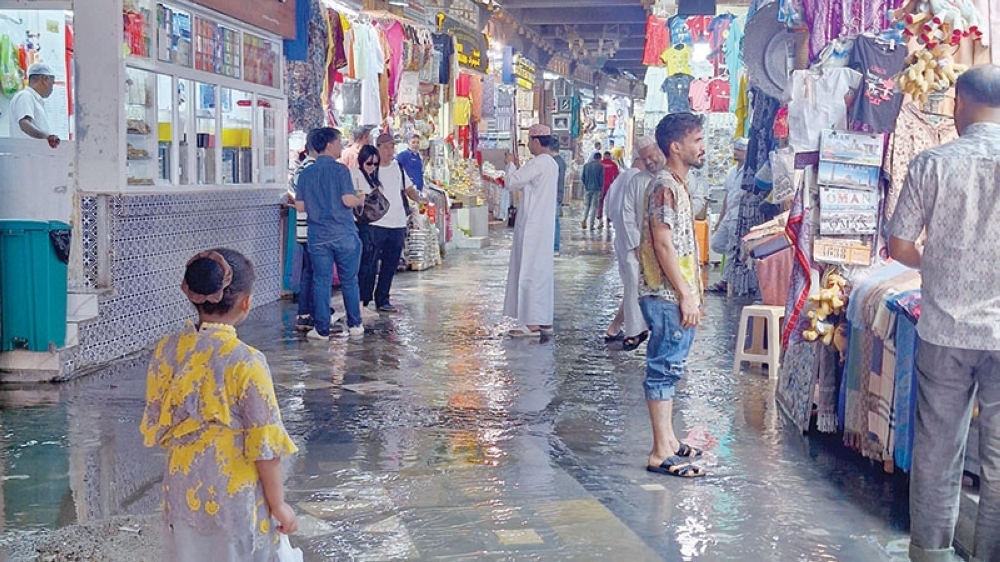Life at Muttrah Souq is slowly returning to normalcy
