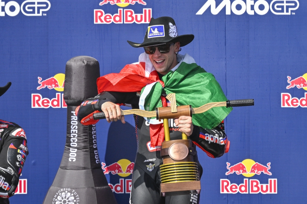 Bezzecchi wins USA Grand Prix to extend perfect start to season