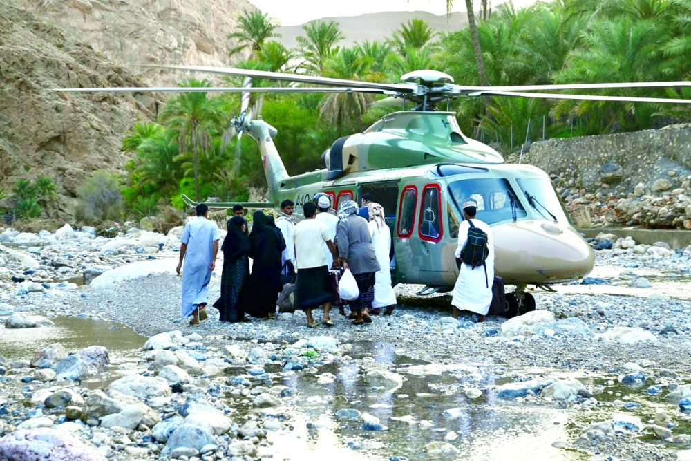 During the weather event, search and rescue teams responded to 269 incident reports. - ONA