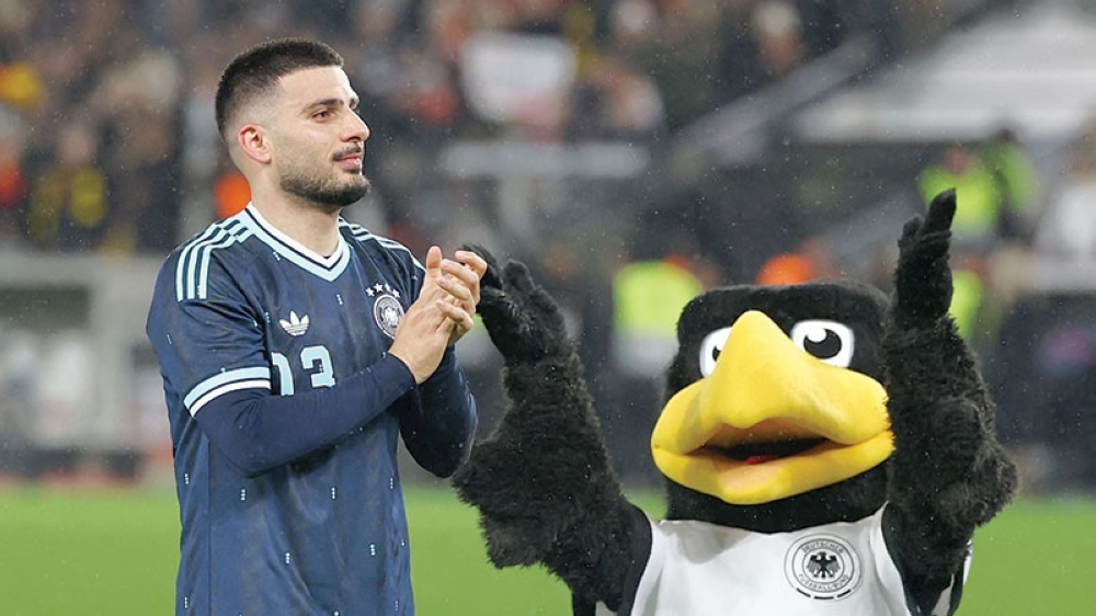 Germany's Deniz Undav celebrates after the match against Ghana. — Reuters