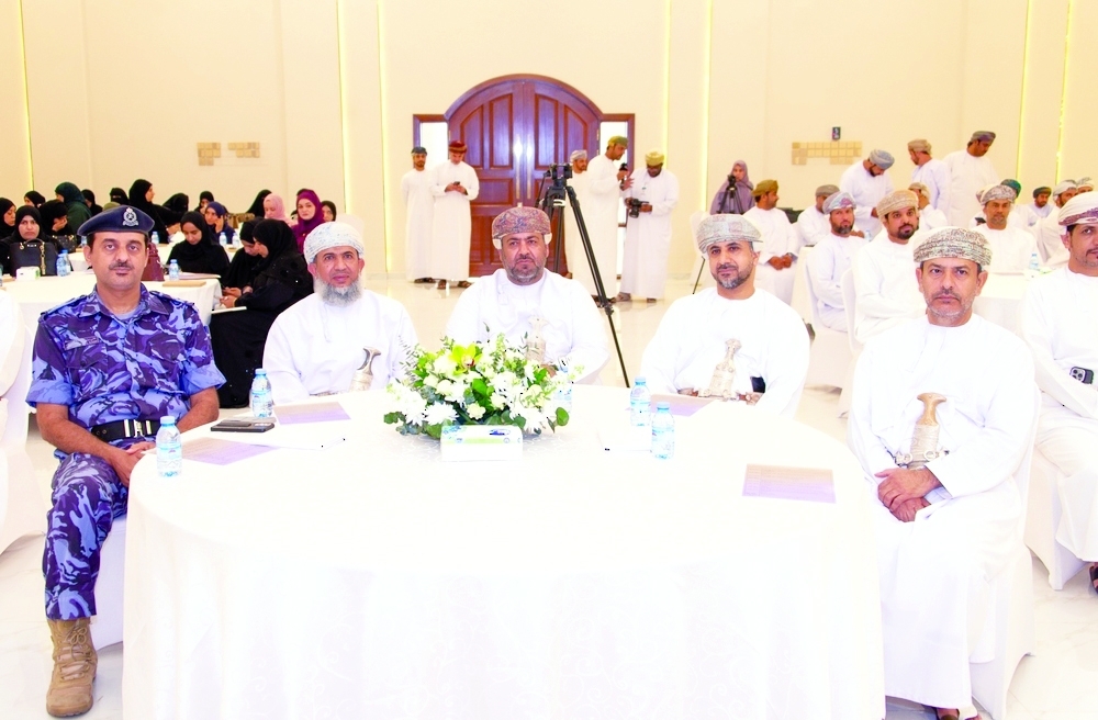 The workshop is organised in partnership with the Ministry of Information, the Ministry of Awqaf and Religious Affairs, the Royal Oman Police and the Authority for Development of Small and Medium Enterprises. — ONA