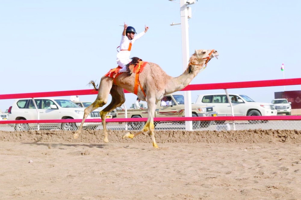 ‘Al Hurra’ owned by Said al Wahaibi clinched the top honours by recording the fastest time and first car of the Thanaya category at 12 minutes 54.70 seconds.