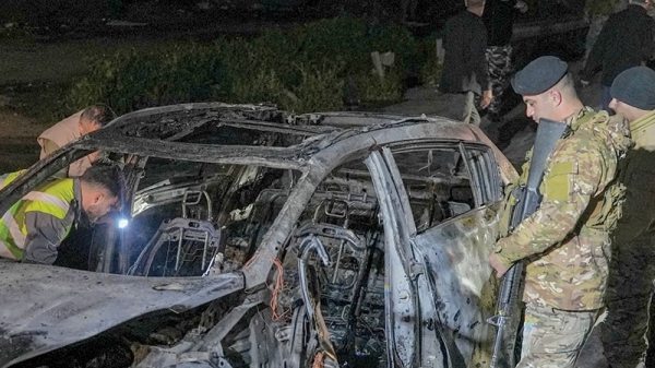 Israeli strikes on Lebanon capital area kill 7