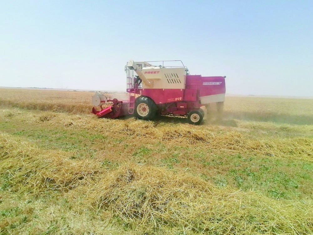 The area is about 6,408 feddans/acres, distributed across 51 farms.