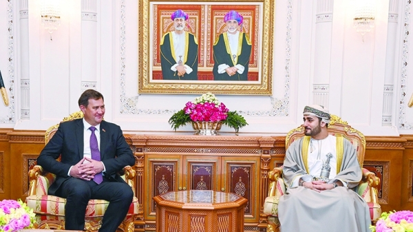 Sayyid Theyazin receives Belarus FM