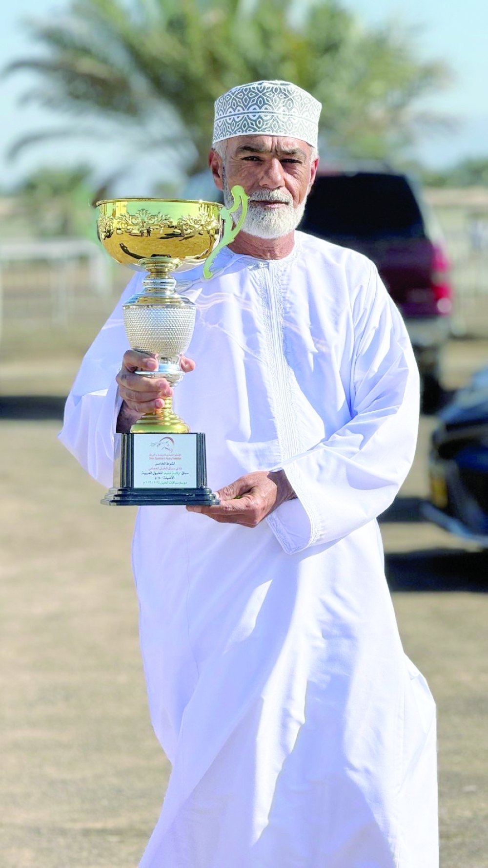 Trainer Mohammed bin Abdullah al Balushi