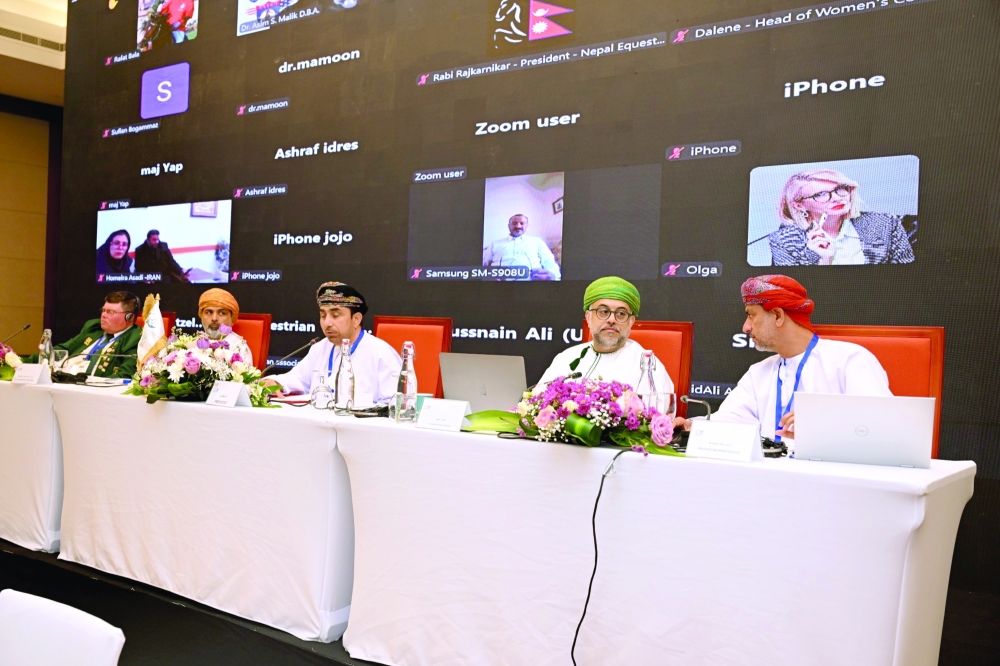 The General Assembly meeting will discuss hosting a number of high-quality international tournaments online. — Abdulwahid al Hamadani