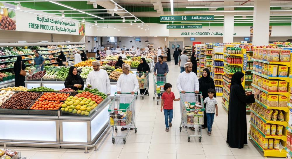Shop normally, as food supply is steady in Oman: official
