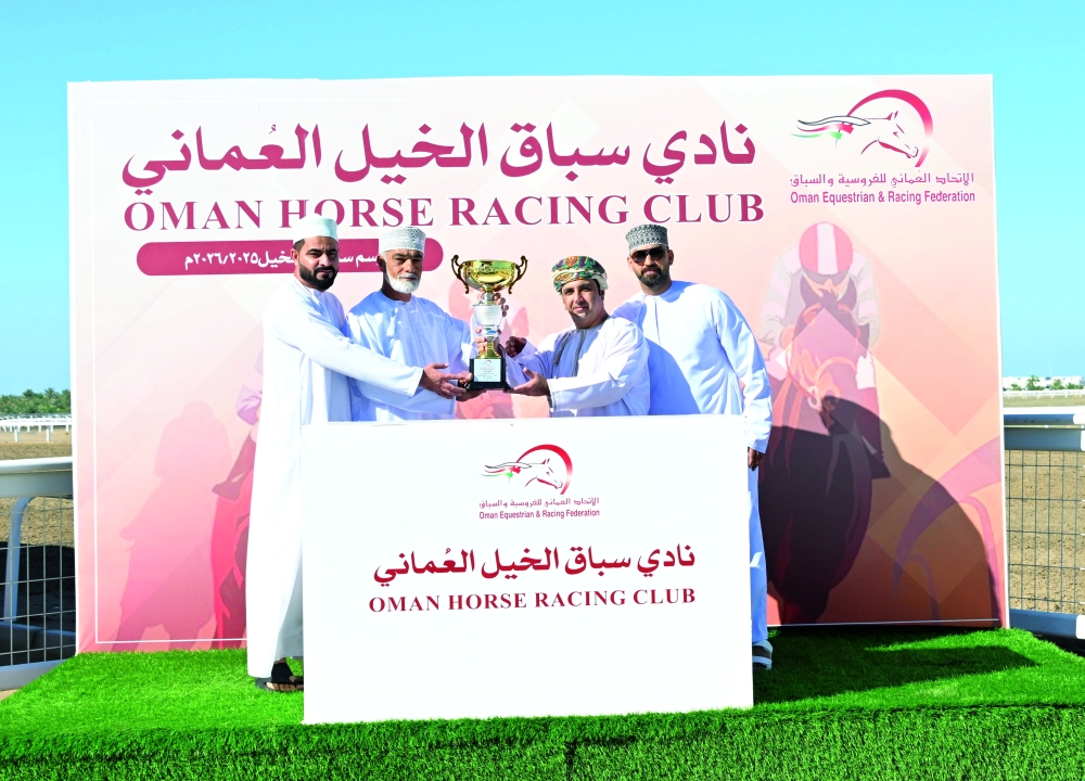The fifth race, 'Al Rustaq Gate', over 1,600 metres, which was also the 20th race and had been postponed twice, witnessed a standout performance by Lucky Boy.
