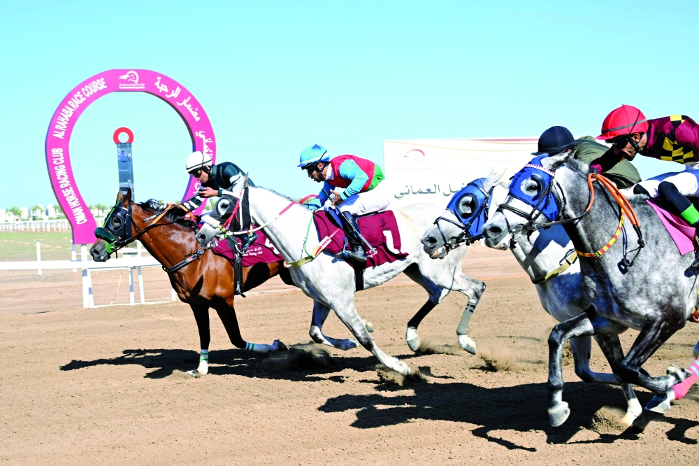 The 21st horse racing event at Al Rahba Racecourse featured intense competition across nine races with strong participation from elite Arabian and Thoroughbred horses.
