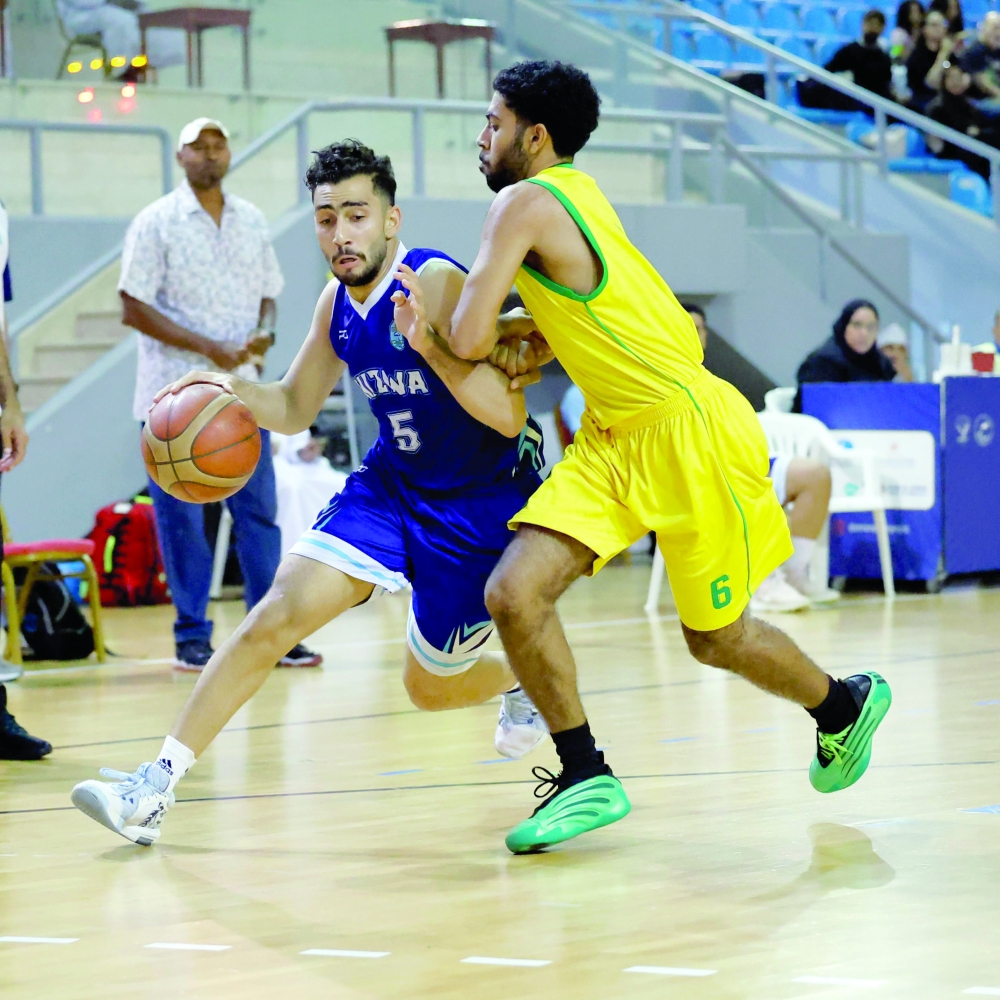 Nizwa defeated Seeb 66-62 in the first round of the second final stage of the Oman Youth Basketball League. — Mousa al Balushi