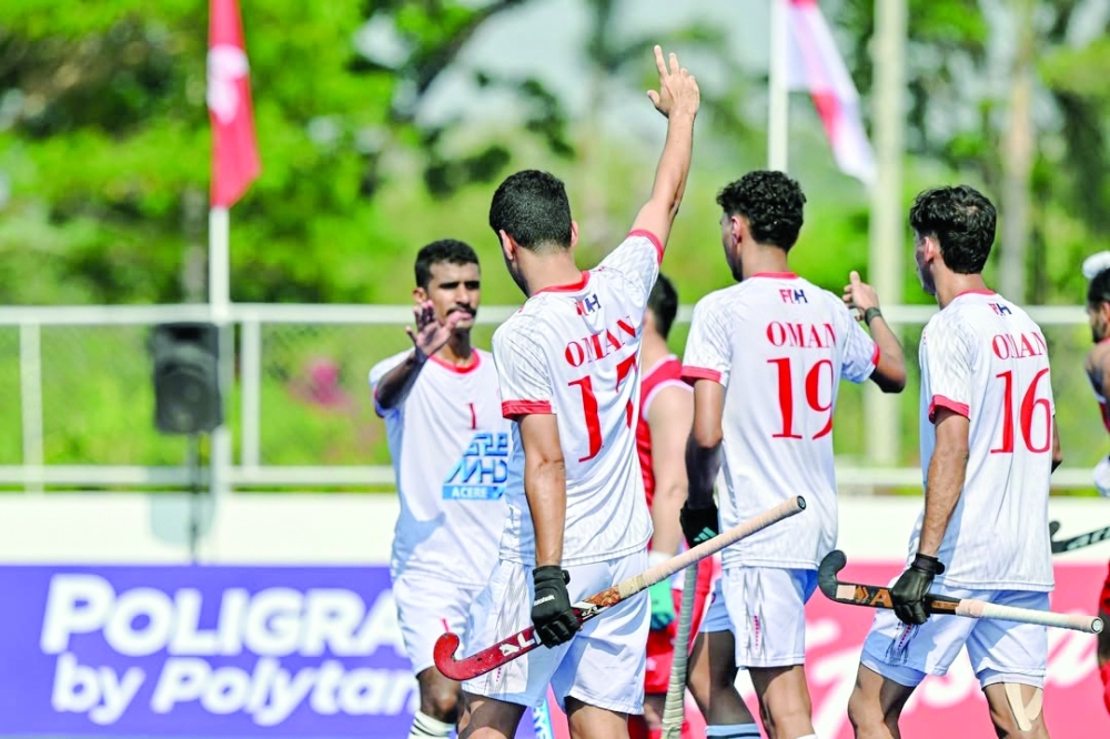  Oman collected full nine points from their three matches in Group A.