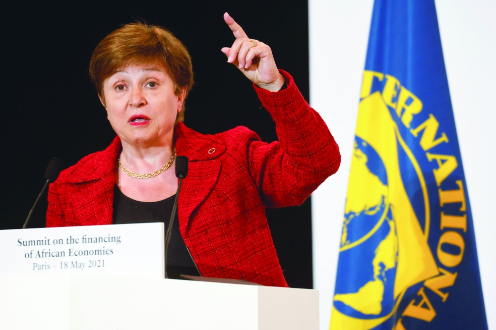 Kristalina Georgieva, Managing Director of the IMF.