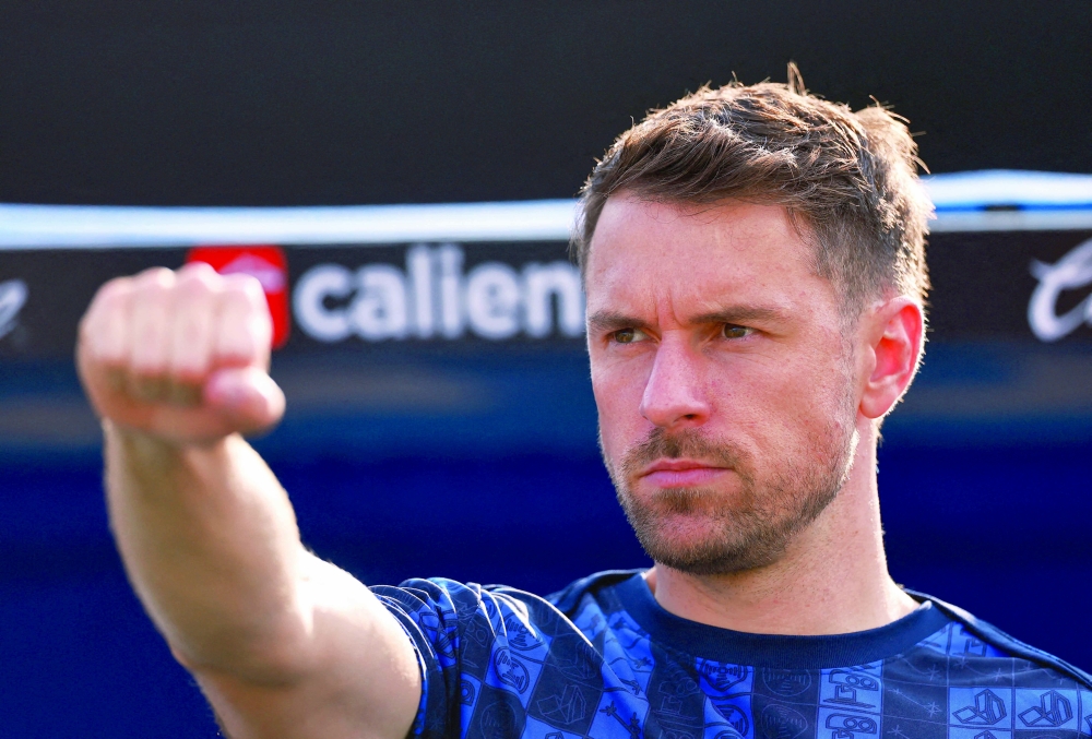 Pumas UNAM's Aaron Ramsey before the match against Puebla during the Liga MX match in Mexico City on August 24, 2025. — Reuters