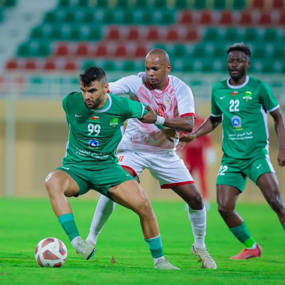 Al Nahda were held to a goalless draw against Oman Club at Al Buraimi Sports Complex.