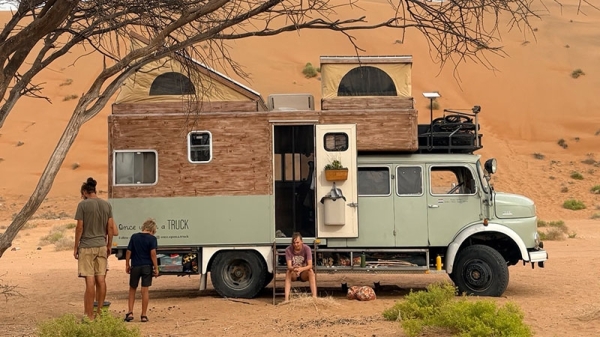 Across Continents by Truck, A Dutch Family’s Road to Oman