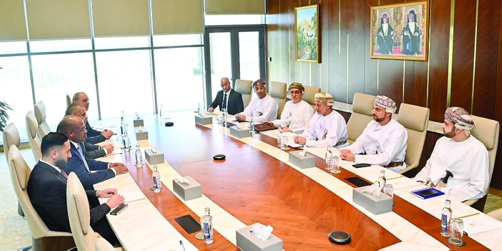 The meeting focused on advancing joint work and identifying investment prospects for Oman and Libya.