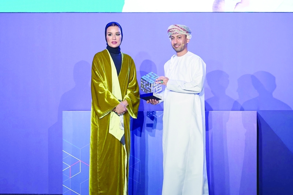 The award is organised by Qatar Foundation to highlight the role of values ​​and ethics in building societies. - ONA