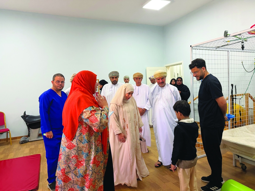 OHRC delegation met health officials and reviewed presentation outlining medical statistics.