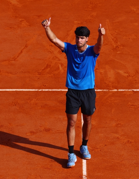 Alcaraz and Sinner battle for No.1 spot in Monte Carlo final