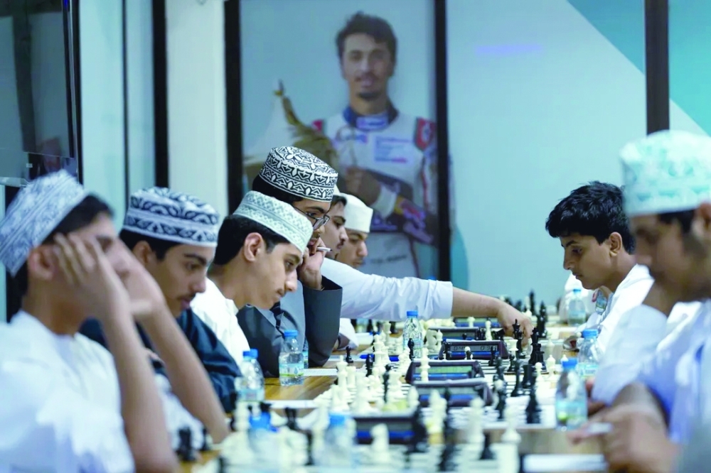 Strong competition marked the closing rounds of the Oman age-group chess championship. 