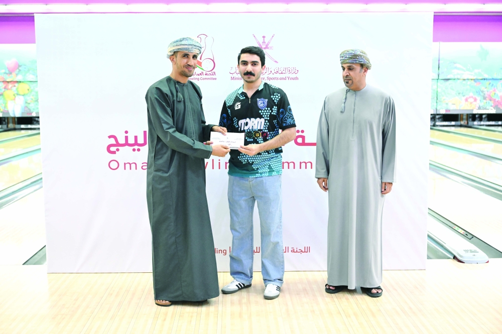 national team player Musab al Adawi capped Salalah’s impressive campaign by winning the Masters title. — Saleh al Sharji