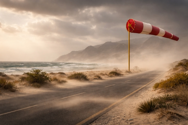 Strong winds to impact Oman, CAA issues alert